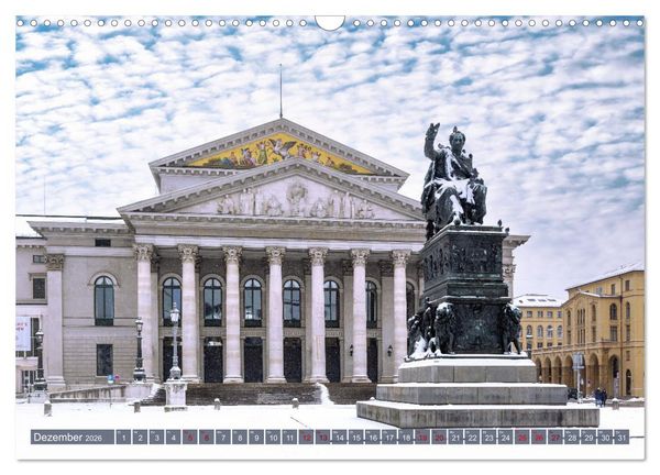 Produktbild: Weltst&auml;dtchen M&uuml;nchen (Wandkalender 2026 DIN A3 quer), CALVENDO Monatskalender