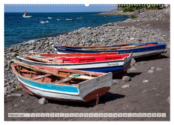 Produktbild: Cabo Verde - Inseln voller Farbe, Licht und Lebendigkeit (hochwertiger Premium Wandkalender 2026 DIN A2 quer), Kunstdruck in Hochglanz