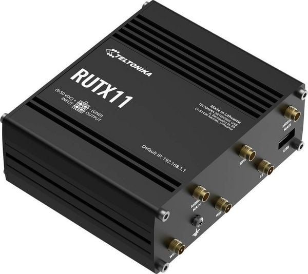 Teltonika RUTX11 WLAN Router Integriertes Modem: LTE 300MBit/s