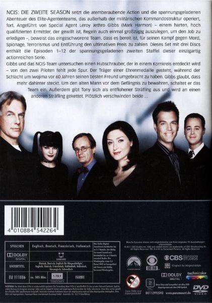Produktbild: NCIS - Naval Criminal Investigate Service/Season 2.1 [3 DVDs]