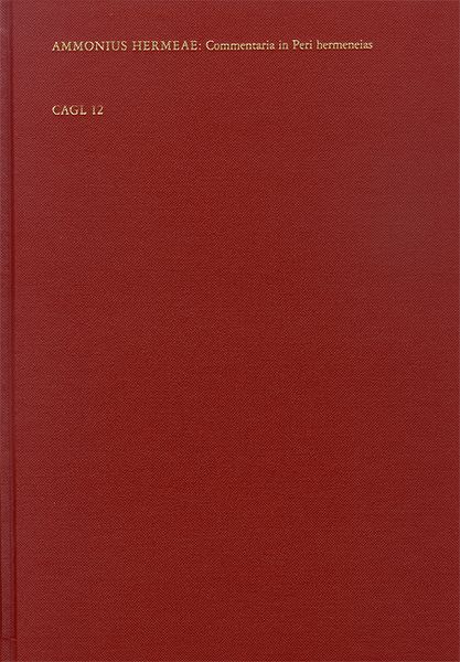 Produktbild: Commentaria in Peri hermeneias Aristotelis