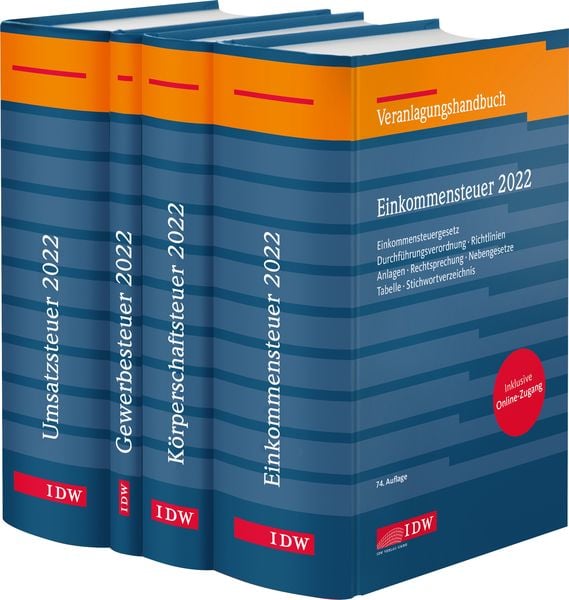 Produktbild: Steuer-Paket 2022: Ertragsteuern und Umsatzsteuer (Veranlagung)
