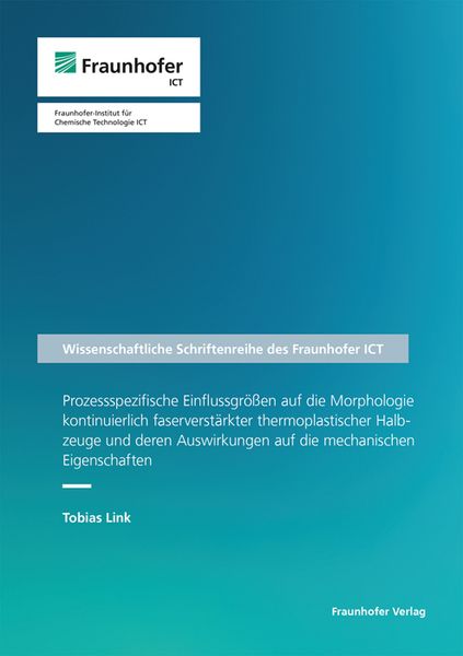 Produktbild: Prozessspezifische Einflussgr&ouml;ssen auf die Morphologie kontinuierlich faserverst