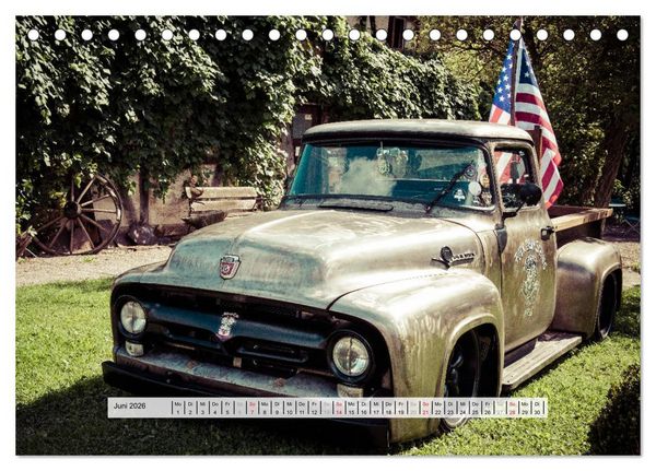 Produktbild: FORD F 1 - F 100 (Tischkalender 2026 DIN A5 quer), CALVENDO Monatskalender