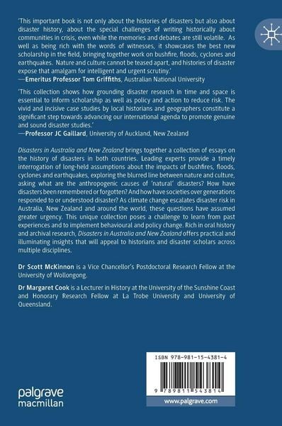 Produktbild: Disasters in Australia and New Zealand
