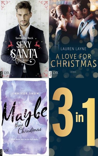 Produktbild: Das Christmas-Bundle: Drei Weihnachtsromane in einem E-Book
