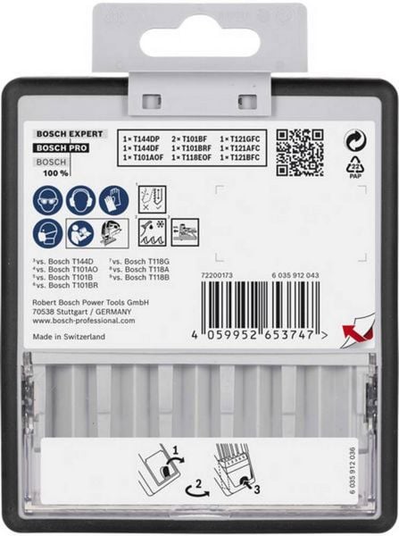 Produktbild: Bosch Accessories 2607011943 PRO Wood and Metal Set, 100&nbsp;mm 1 St.
