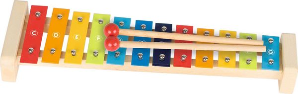Xylophon mit Notenheft
