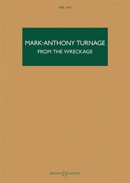 Produktbild: Mark-Anthony Turnage: From the Wreckage: Concerto for Trumpet and Orchestra