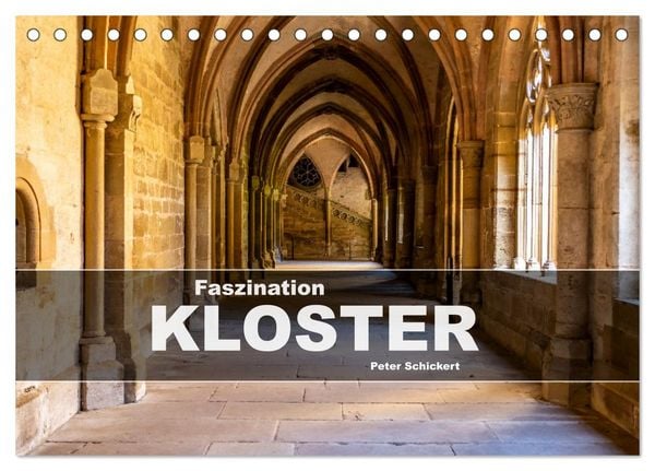 Produktbild: Faszination Kloster (Tischkalender 2026 DIN A5 quer), CALVENDO Monatskalender