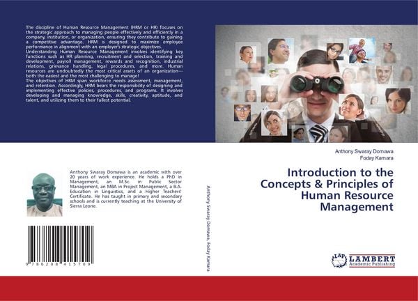 Produktbild: Introduction to the Concepts & Principles of Human Resource Management