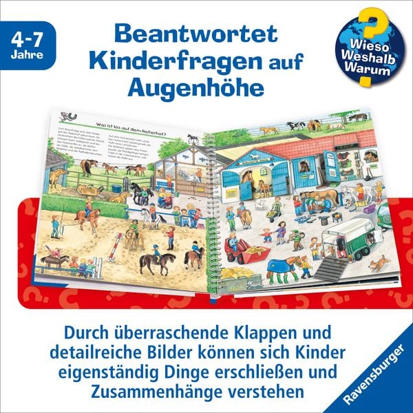 Produktbild: Wieso? Weshalb? Warum?, Band 21 - Alles &uuml;ber Pferde und Ponys