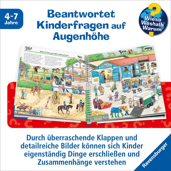 Produktbild: Wieso? Weshalb? Warum? Kernreihe, Band 21 - Alles über Pferde und Ponys