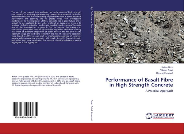 Produktbild: Performance of Basalt Fibre in High Strength Concrete
