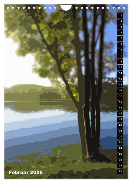 Produktbild: Der Baldeneysee in Essen (Wandkalender 2026 DIN A4 hoch), CALVENDO Monatskalender