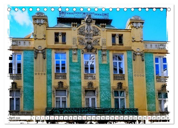 Produktbild: Belgrad zwischen Historie und Moderne (Tischkalender 2026 DIN A5 quer), CALVENDO Monatskalender