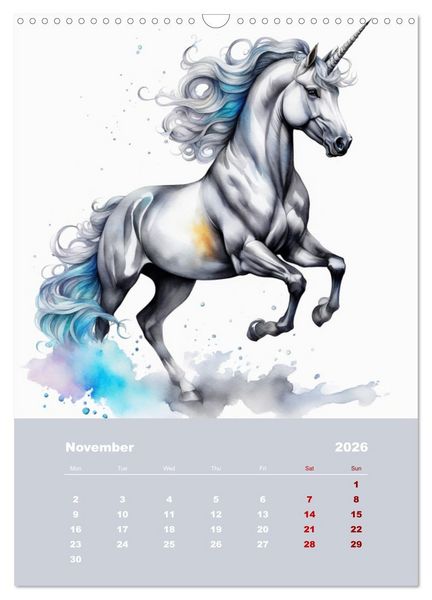 Produktbild: An enchanted world (Wall Calendar 2026 DIN A3 portrait), CALVENDO 12 Month Wall Calendar