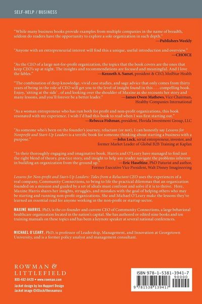Produktbild: Lessons for Nonprofit and Start-Up Leaders