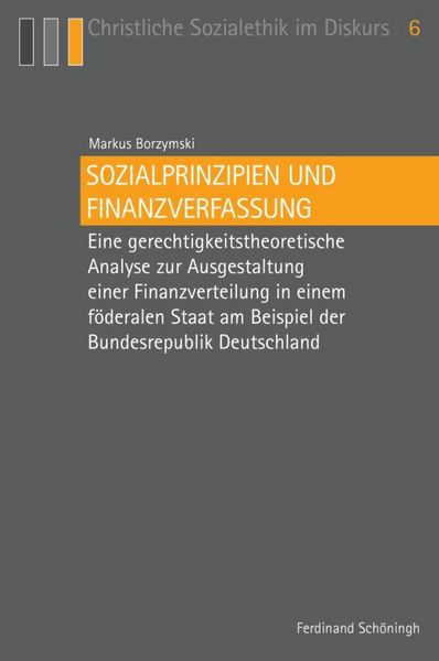 Produktbild: Sozialprinzipien und Finanzverfassung
