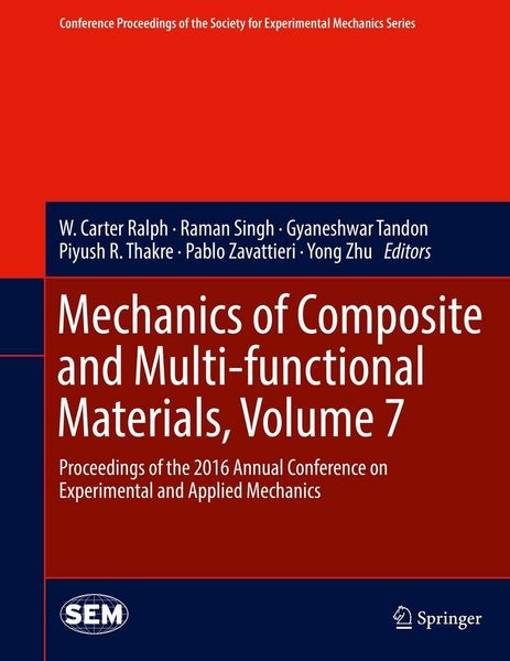 Produktbild: Mechanics of Composite and Multi-functional Materials, Volume 7