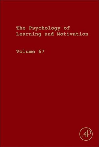 Produktbild: Psychology of Learning and Motivation