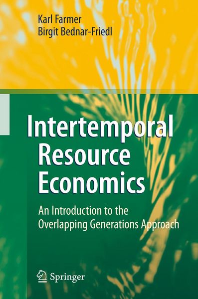 Produktbild: Intertemporal Resource Economics
