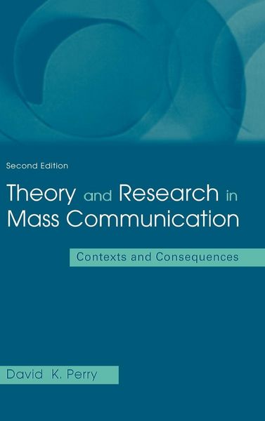 Produktbild: Theory and Research in Mass Communication