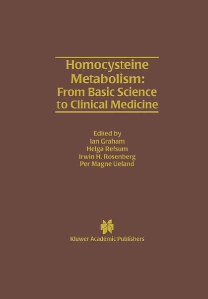 Produktbild: Homocysteine Metabolism: From Basic Science to Clinical Medicine