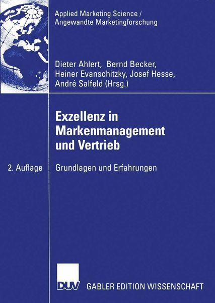 Produktbild: Exzellenz in Markenmanagement und Vertrieb