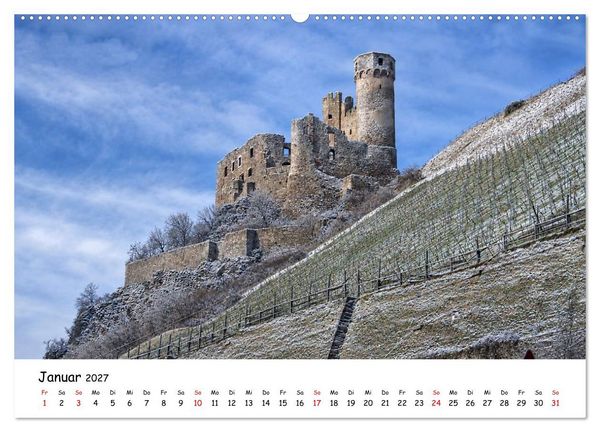 Produktbild: R&uuml;desheim im Licht der Jahreszeiten (Wandkalender 2027 DIN A2 quer), CALVENDO Monatskalender