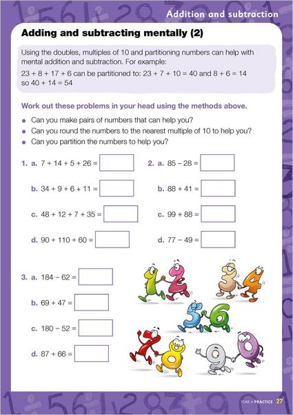 Produktbild: National Curriculum Maths Practice Book for Year 4