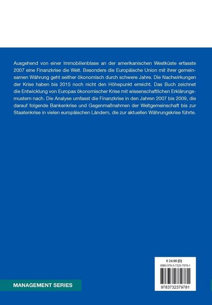Produktbild: &Ouml;konomische Krisenjahre