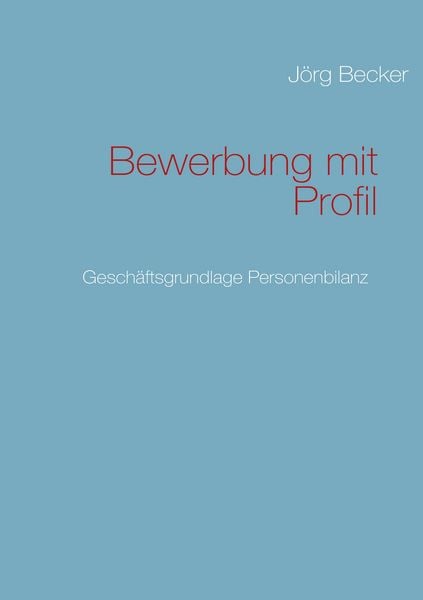 Produktbild: Bewerbung mit Profil