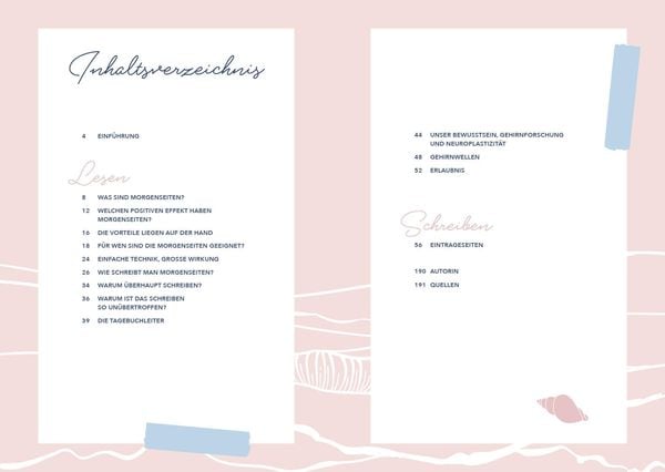 Produktbild: Meine Morgenseiten – Das gestaltete Tagebuch zum Eintragen