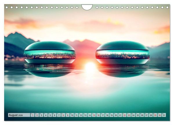 Produktbild: An den Grenzen der Realit&auml;t (Wandkalender 2026 DIN A4 quer), CALVENDO Monatskalender