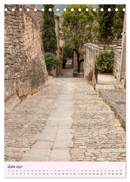 Produktbild: Provence &ndash; Die kleinen D&ouml;rfer in gro&szlig;er Sch&ouml;nheit (Tischkalender 2027 DIN A5 hoch), CALVENDO Monatskalender