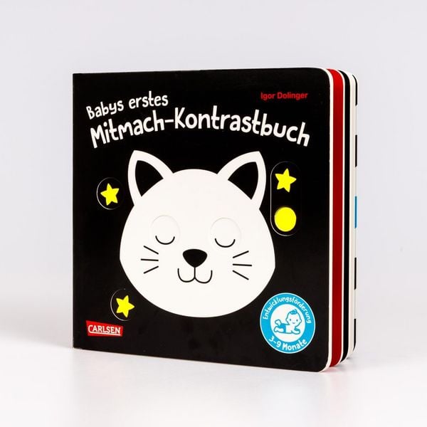 Produktbild: Babys erstes Mitmach-Kontrastbuch