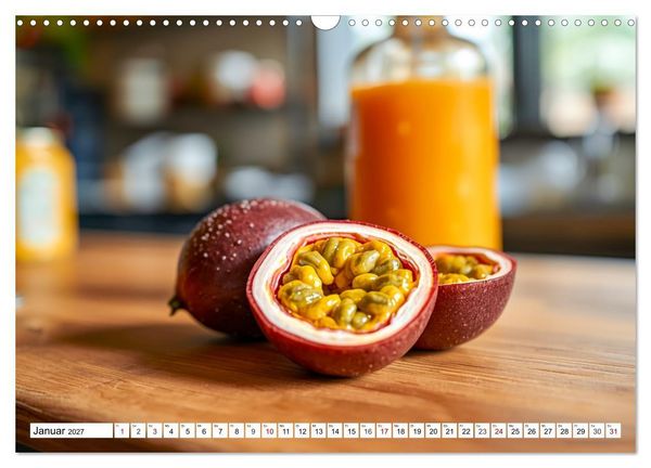 Produktbild: Exotische Fr&uuml;chte &ndash; Frische. Farbe. Form. (Wandkalender 2027 DIN A3 quer), CALVENDO Monatskalender
