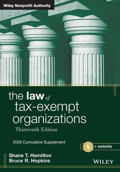 Produktbild: The Law of Tax-Exempt Organizations, 2026 Supplement