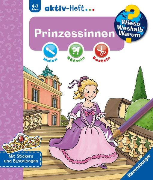 Produktbild: Wieso? Weshalb? Warum? aktiv-Heft - Prinzessinnen