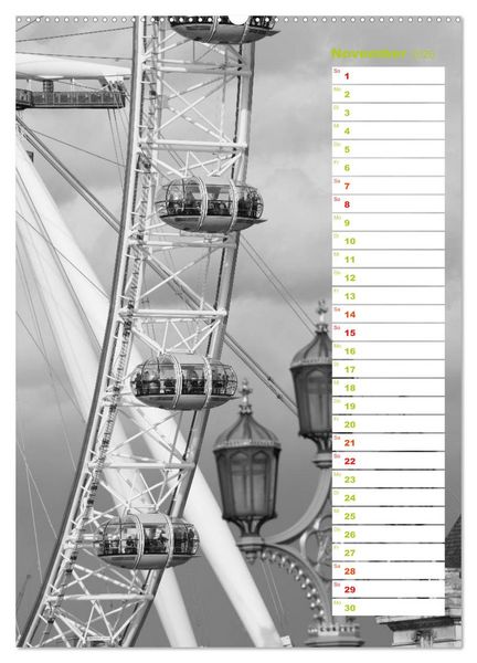 Produktbild: Big City London (Wandkalender 2026 DIN A2 hoch), CALVENDO Monatskalender