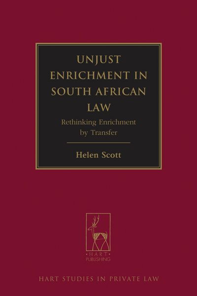 Produktbild: Unjust Enrichment in South African Law