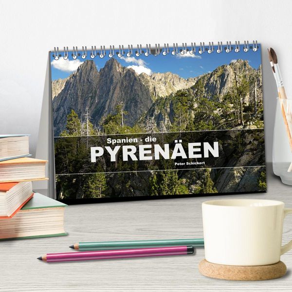 Produktbild: Spanien - die Pyren&auml;en (Tischkalender 2026 DIN A5 quer), CALVENDO Monatskalender