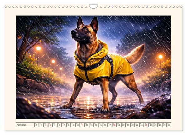 Produktbild: Aufgepasst (Wandkalender 2027 DIN A3 quer), CALVENDO Monatskalender