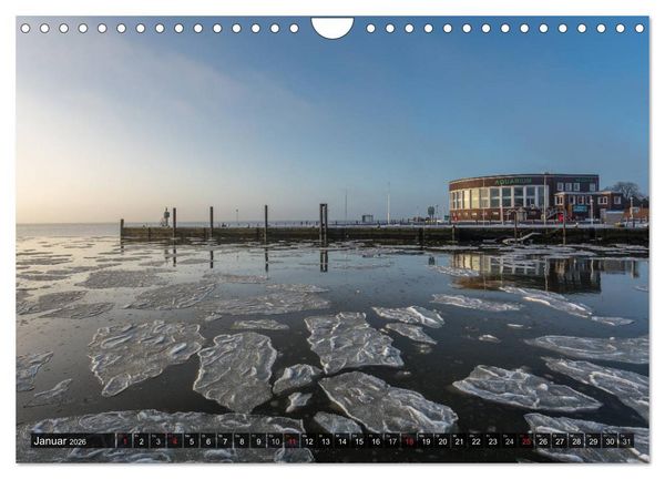 Produktbild: Wilhelmshaven maritim (Wandkalender 2026 DIN A4 quer), CALVENDO Monatskalender