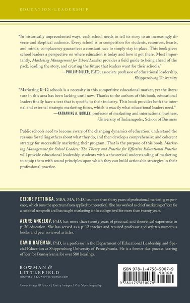 Produktbild: Marketing Management for School Leaders