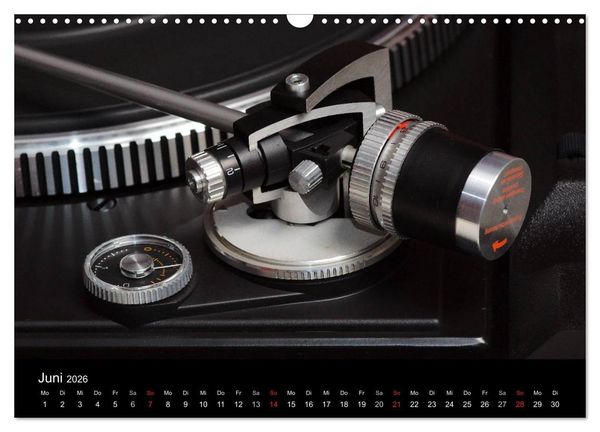 Produktbild: Vintage Turntables Made In Schwarzwald (Wandkalender 2026 DIN A3 quer), CALVENDO Monatskalender