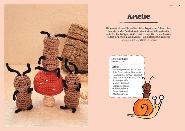 Produktbild: Die kleine Eule & ihre Freunde. Das offizielle H&auml;kelbuch
