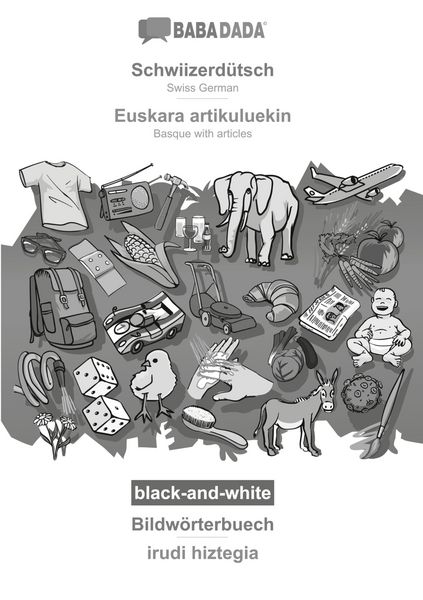 Produktbild: Schwiizerd&uuml;tsch - Euskara artikuluekin, Bildw&ouml;rterbuech, BW