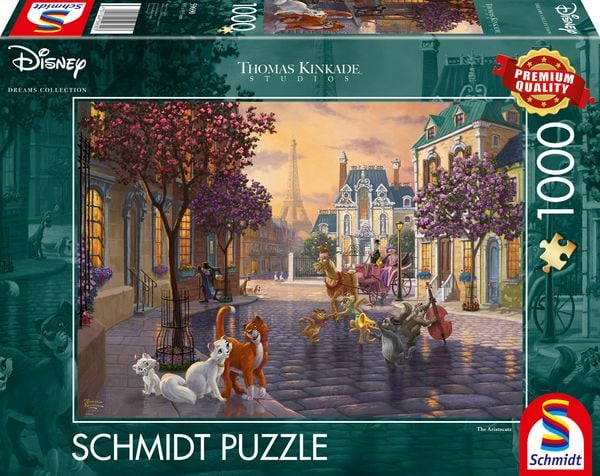 Produktbild: Disney, The Aristocats Puzzle 1.000 Teile
